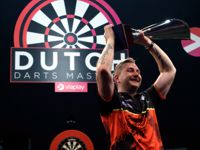 Dimitri Van den Bergh ist Titelverteidiger der Dutch Darts Masters