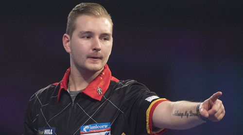 Junioren-Weltmeister Dimitri Van den Bergh zeigt, wo es lang geht