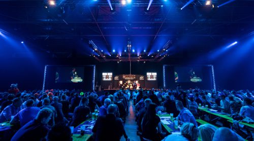 Das MECC in Maastricht ist Austragungsort der Dutch Darts Masters 2017