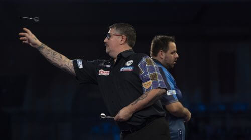 Gary Anderson und Adrian Lewis Doppelweltmeister