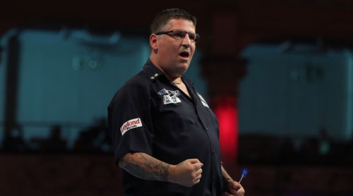 Gary Anderson hatte in seiner Auftaktpartie des World Matchplay 2017 keine Probleme mit Christian Kist