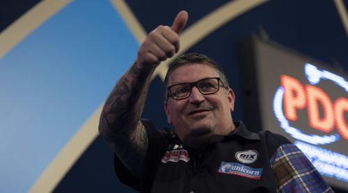 Gary Anderson Daumen hoch