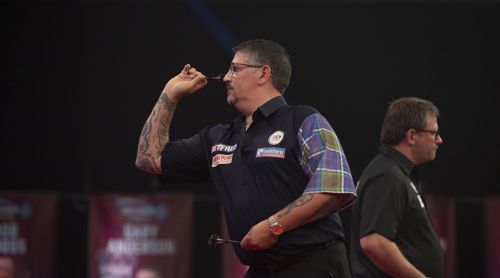 Gary Anderson problemlos gegen James Wade