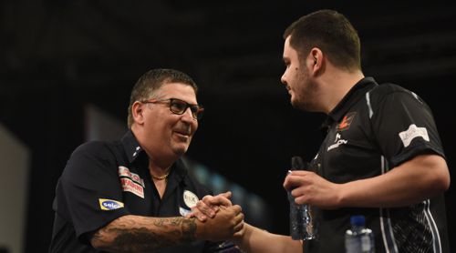 Gary Anderson und Joe Davis