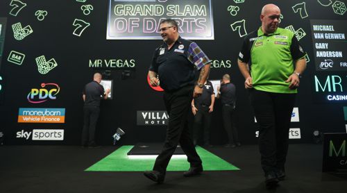 Gary Anderson 5:4 Michael van Gerwen