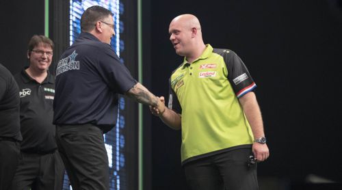 Gary Anderson mit wichtigem Sieg gegen Michael van Gerwen