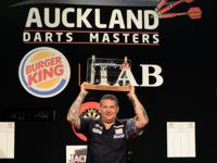 Gary Anderson ist Titelverteidiger bei den Auckland Darts Masters