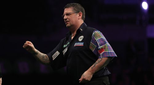 Gary Anderson musste gegen Rob Cross die erste Niederlage einstecken