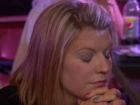 Gary Anderson's Partnerin möchte gar nicht mehr hinsehen