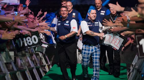 Gary Anderson und Peter Wright spielen für Schottland