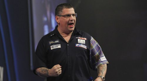 Gary Anderson überzeugte gegen Benito van de Pas in allen Belangen