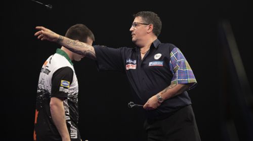 Gary Anderson und William O'Connor Grand Slam of Darts