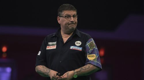 Gary Anderson enttäuscht über seine Leistung