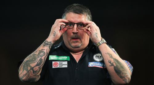 Gary Anderson richtet nach dem Schock die Brille
