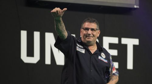 Gary Anderson ist zufrieden