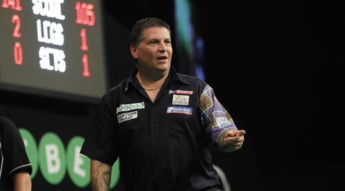 Gary Anderson zeigt, wo es lang geht, ins Halbfinale des Unibet World Grand Prix