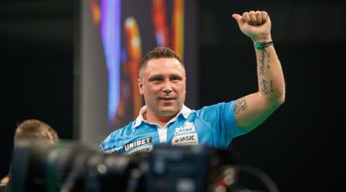 Gerwyn Price an seinem 34. Geburtstag