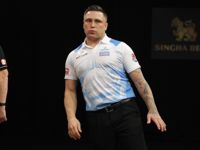 Gerwyn Price startete famos in das Duell mit Brendan Dolan