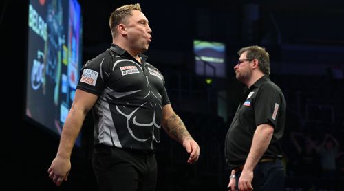 Gerwyn Price und James Wade