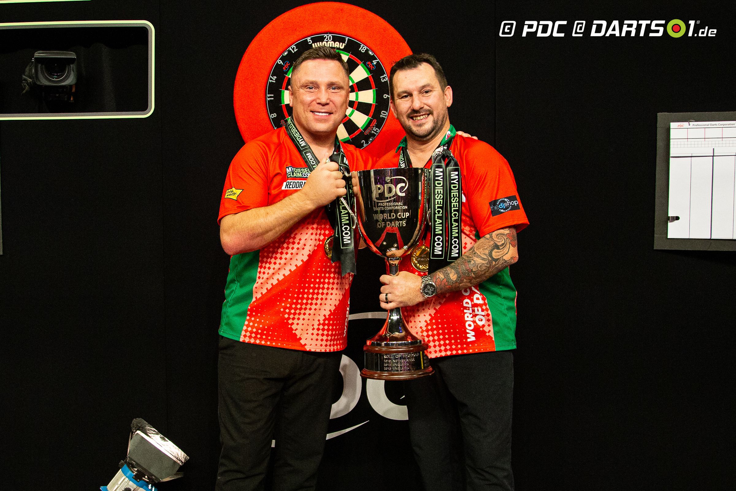 world cup of darts heute