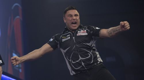 Gerwyn Price hat allen Grund zum Jubeln