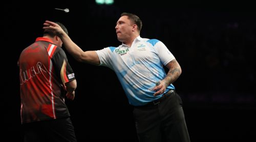 Gerwyn Price hatte keine Chance gegen Mensur Suljovic