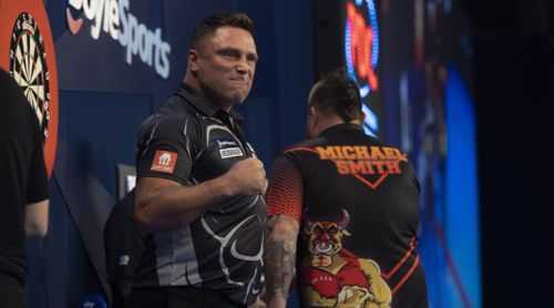 Gerwyn Price und Michael Smith