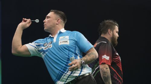 Gerwyn Price nutzte in Cardiff den Heimvorteil gegen Michael Smith