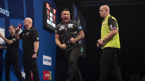 Gerwyn Price besiegt Michael van Gerwen zum ersten Mal