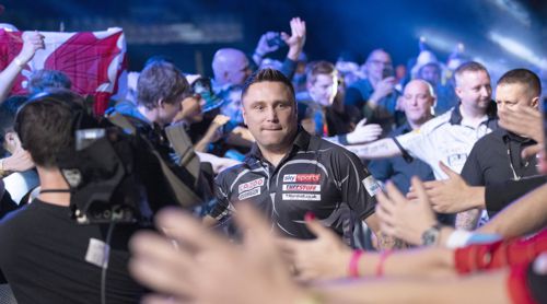 Gerwyn Price beim Walk-on