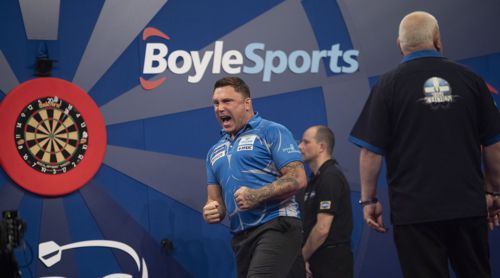 Gerwyn Price erkämpft sich auf den letzten Drücker einen Sieg gegen Robert Thornton