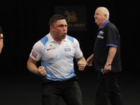 Gerwyn Price besiegt Robert Thornton und rückt an die Tabellenspitze der Gruppe B vor