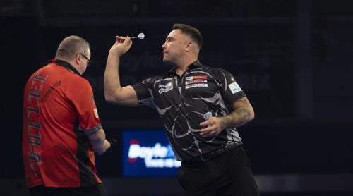 Gerwyn Price und Stephen Bunting