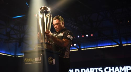 Gerwyn Price ist Titelverteidiger bei der Weltmeisterschaft 2022