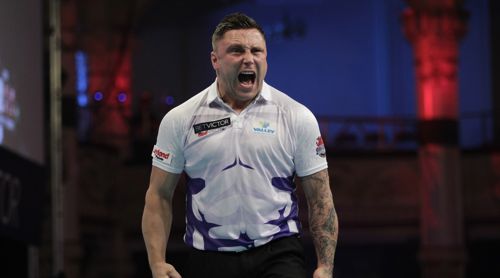 Gerwyn Price sorgt dafür, dass Kim Huybrechts beim World Matchplay nach wie vor ohne Sieg bleibt