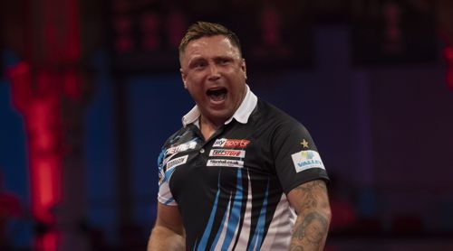 Weltmeister Gerwyn Price startet erfolgreich in das World Matchplay 2021