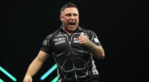 Gerwyn Price laut und deutlich zu hören