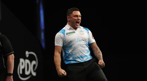 Gerwyn Price zeigt seine Stärke beim World Grand Prix 2017