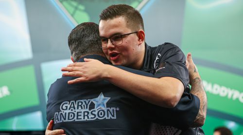 Gian van Veen 6:3 Gary Anderson