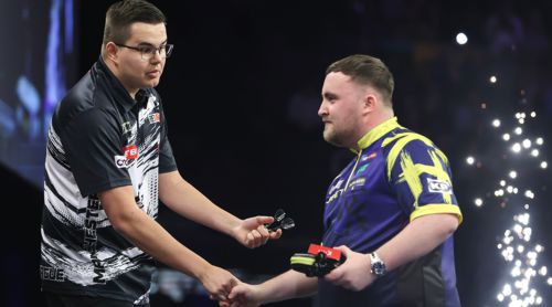 Gian van Veen 6:5 Luke Littler