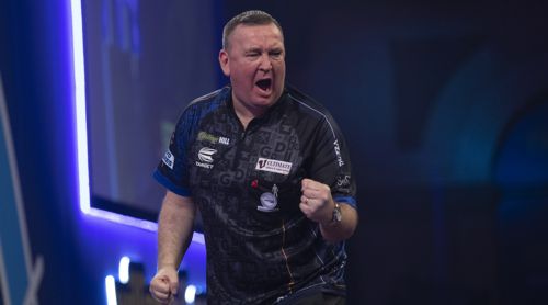 Glen Durrant mit Doppelfaust