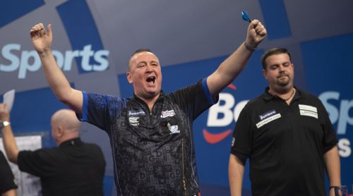 Glen Durrant behielt im entscheidenen Moment die Nerven gegen Gabriel Clemens