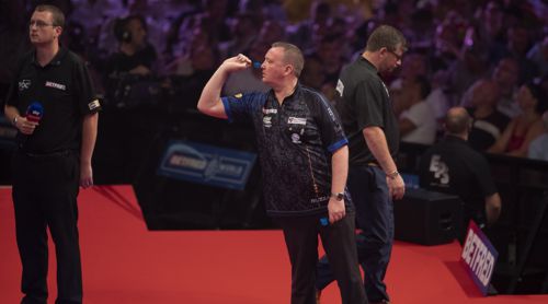 Glen Durrant und James Wade