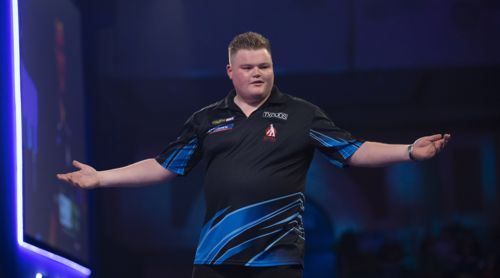 Harry Ward überstand sein Auftaktmatch bei der Darts-WM 2020