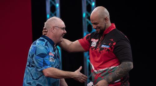 Ian White und Devon Petersen haben Spaß