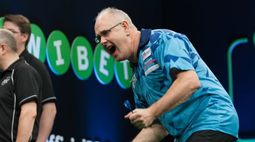 Ian White präsentierte sich bei der Dart EM in alter Stärke