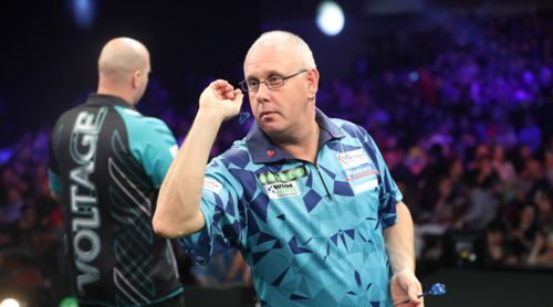 Ian White hatte gegen Rob Cross nicht den Hauch einer Chance