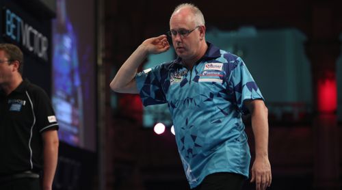 Ian White musste sich als gesetzter Spieler beim World Matchplay geschlagen geben