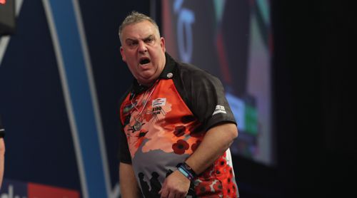 James Richardson hatte die englischen Dartfans im Alexandra Palace auf seiner Seite