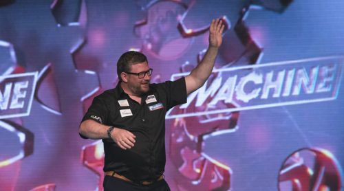 James Wade hat gut lachen